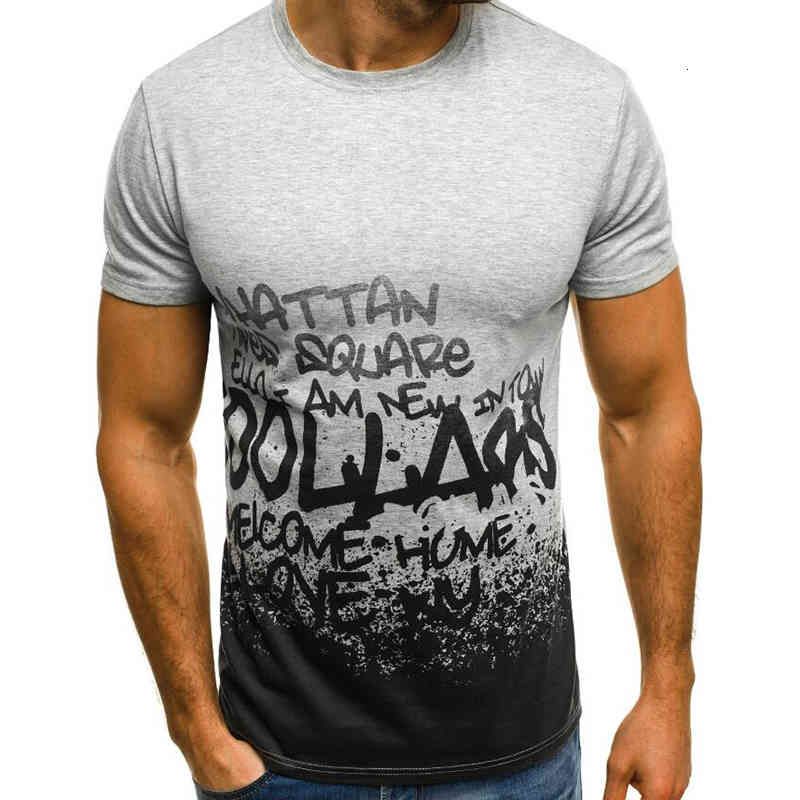 Camiseta De Manga Corta Con Letras Delgadas Para Hombre Camiseta De Manga Corta Con Letras Delgadas Para Hombre