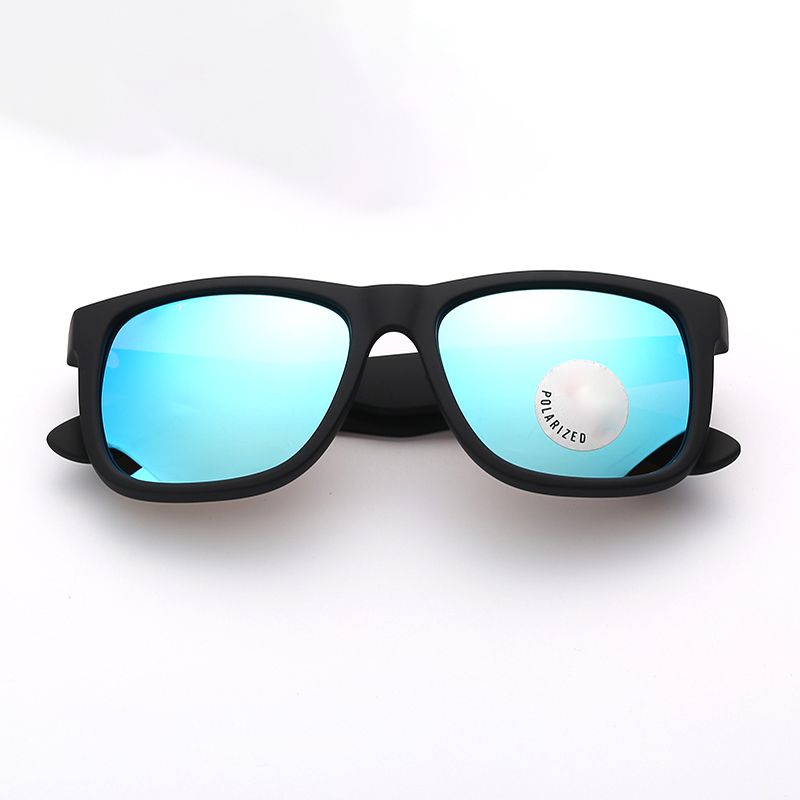 Matt black frame-blue mirror polarized 6