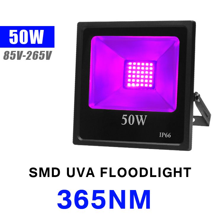 50W UV-365nm 85V-265V 투광 조명