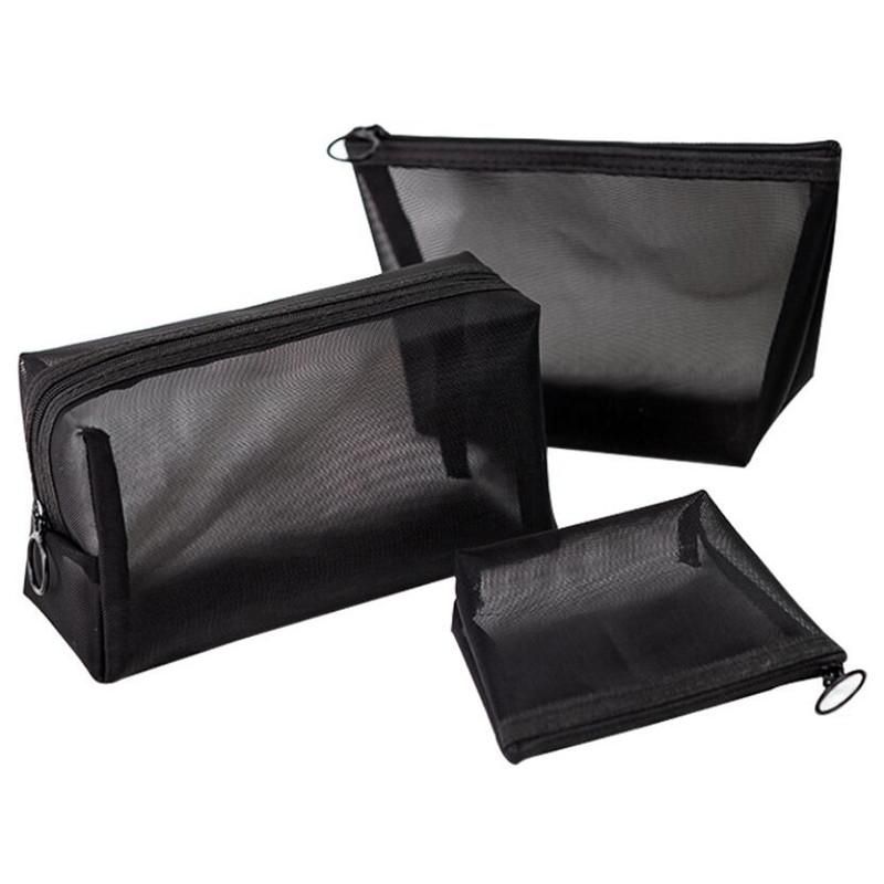 Compra Bolsas Cosméticas Casos Mujeres Negras Hombres Bolsa Necesaria Bolsa  Transparente Organizador De Viaje Moda Pequeño Tocado Grande Bolsa De  Maquillaje Barato | Entrega Rápida Y Calidad | Es.Dhgate