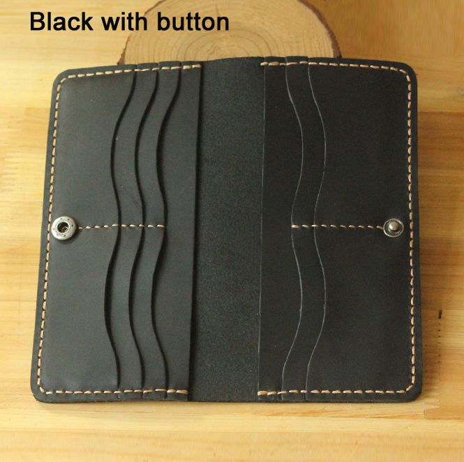 Black with button