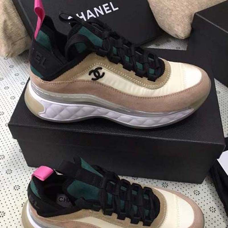 Mode Top Kwaliteit Designer Schoenen Echt Lederen Handgemaakte Multicolor  Gradiënt Technische Sneakers Mannen Vrouwen Beroemde Schoentrainers
