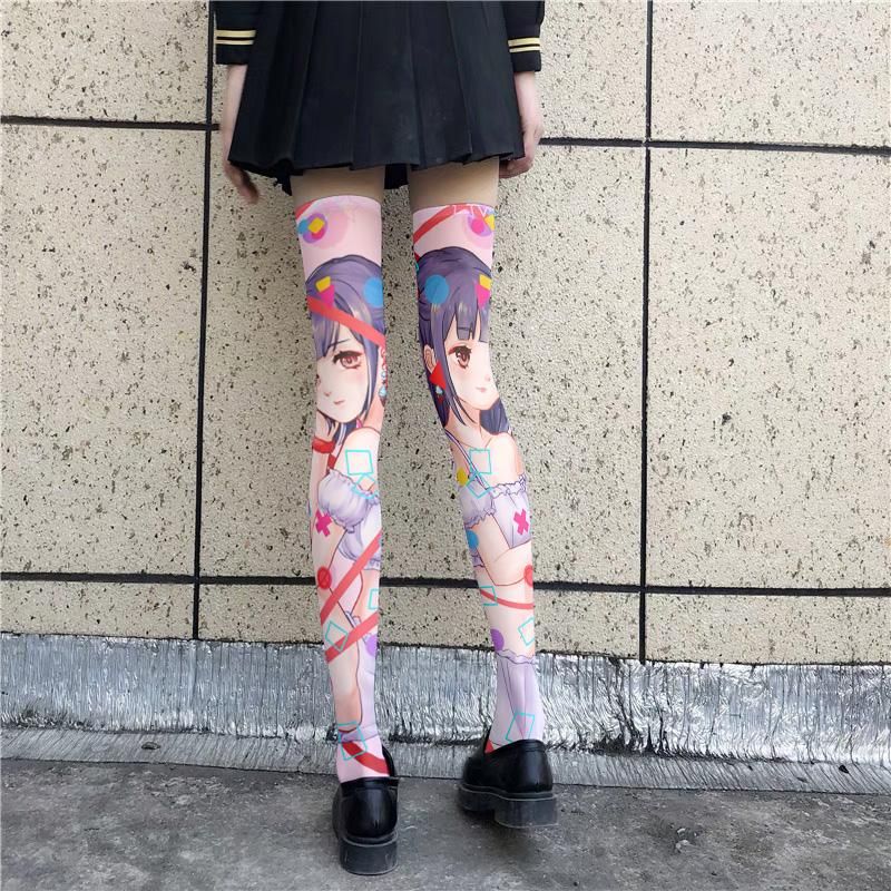 Socks & Hosiery Japanese Cartoon Anime Girl Stockings High Tube Over The Knee Thigh Sexy Cosplay Ladies Cute Kawaii Nylon Socks & Hosiery Japanese Cartoon Anime Girl Stockings High Tube Over The Knee Thigh Sexy Cosplay Ladies Cute Kawaii Nylon