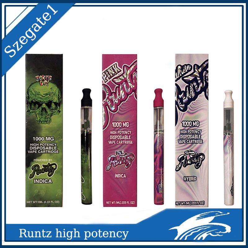 Runtz High Potency Disposable Vape Pen Kits 1.0ml Cartridges 1000mg