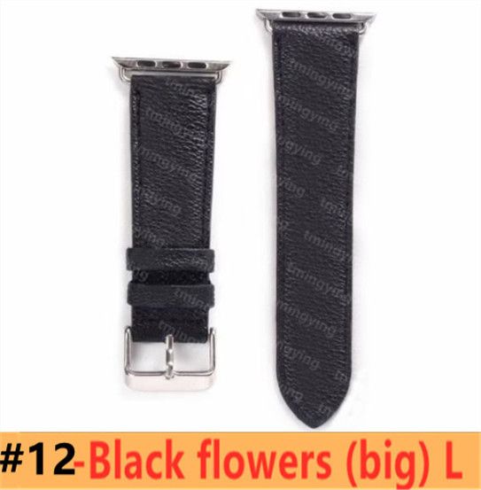 #12 flores pretas (grandes) l