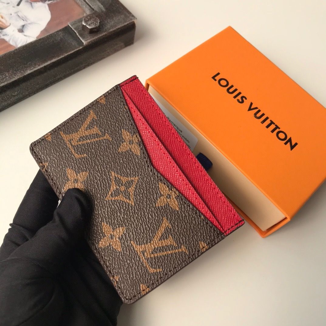 Louis Vuitton 5A Portagli Porta Carte Di Qualità Portafoglio Key
