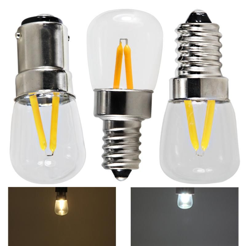 gavnlig sejr omgivet Bulbs 220v 110v 12v Led Bulb E12 E14 B15 Mini Filament Light Clear Shell 12  Volt Energy Saving Lamp For Refrigerator Sewing Lighting From Jonbarry,  $17.39 | DHgate.Com