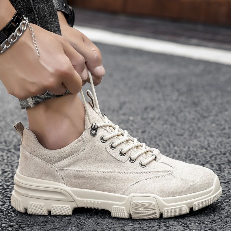 Compra 2022 Nuevos Hombres Botas Rebaño Impermeable Encaje Hacia Arriba  Botas Militares Hombres Primavera Tobillo Zapatos Livianos Hombres Otoño  Otoño Zapatos De Encaje Casual 44 Barato | Entrega Rápida Y Calidad |  Es.Dhgate
