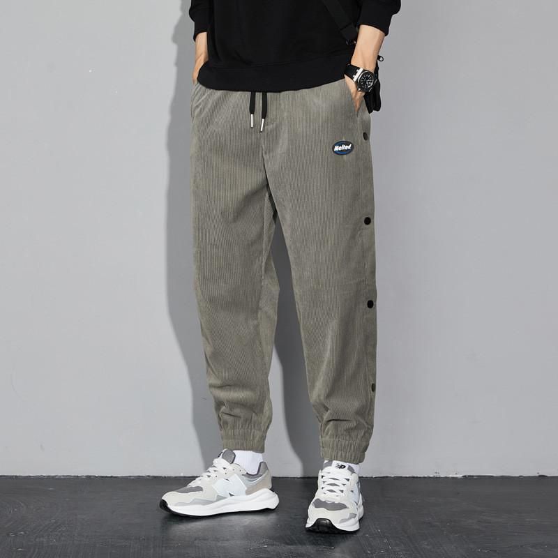 Lace Up Vogue Mens Leisure Retro Linen Cotton Loose Pant Trouser Comfort M-4XL