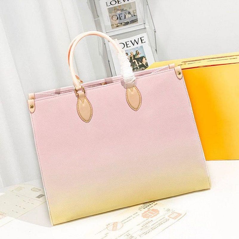 Split Pink yellow size:41*34*19cm#M57640