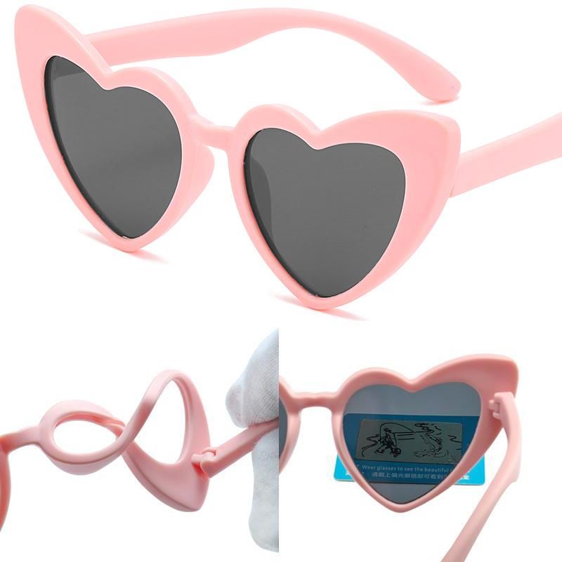 Acquistare Gomma Polaroid Bambina Occhiali Da Sole Bambini Cuore 2021 TR90  Nero Rosa Occhiali Rossi Occhiali Da Sole Bambini Polarizzati Flessibili  Economico | Consegna Veloce E Qualità | It.Dhgate