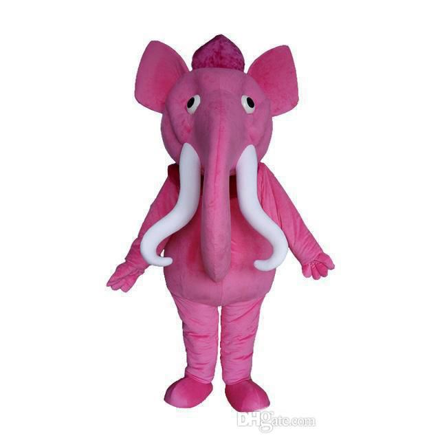 Ouderling Zwaaien onderwerpen Fabriek Verkoop Roze Olifant Karakter Mascotte Kostuum Outfits Volwassen  Grootte Cartoon Dier Voor Carnaval Festival Van 122,27 € | DHgate