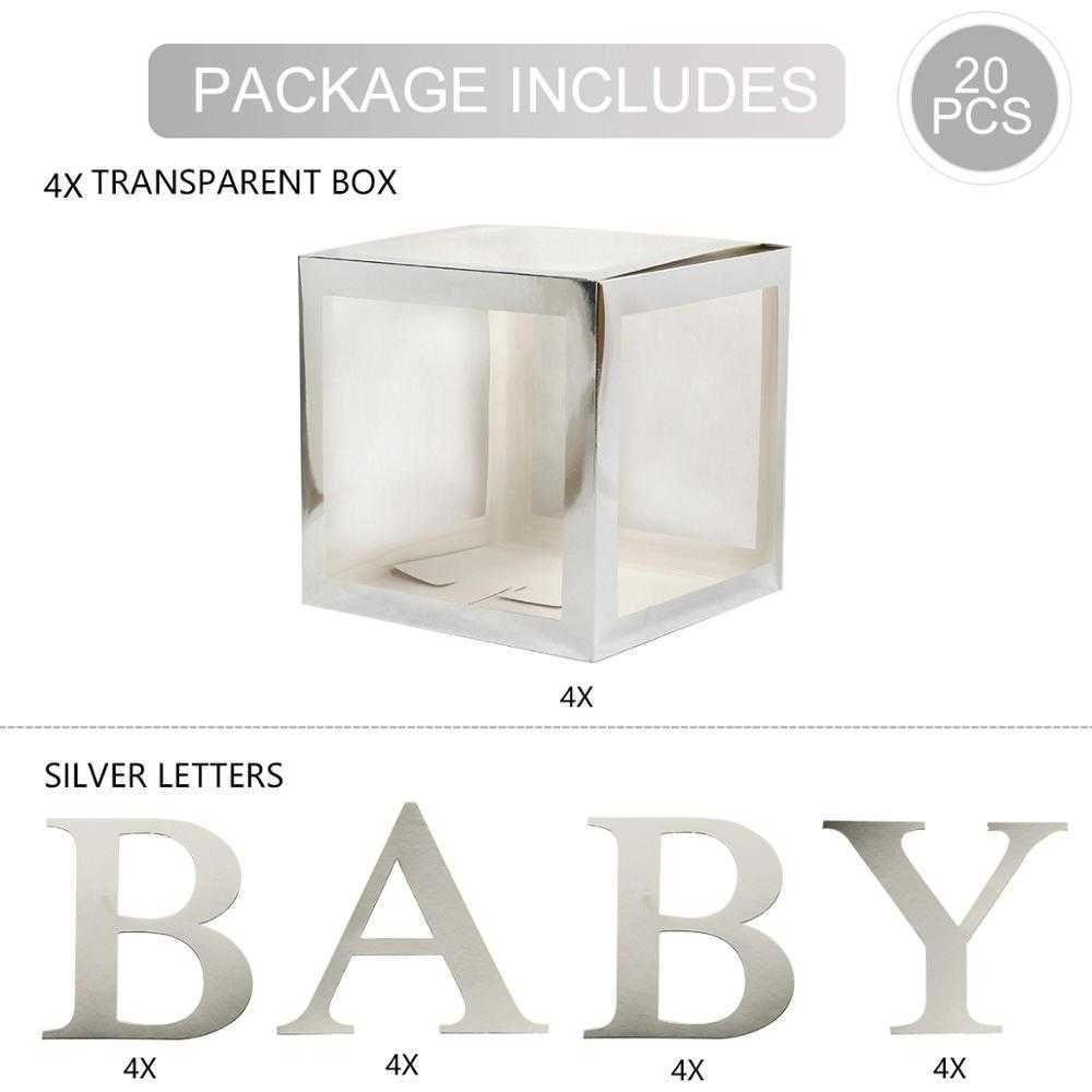 Caixa de prata do bebê
