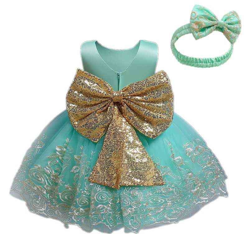 01 Gold Bow Green