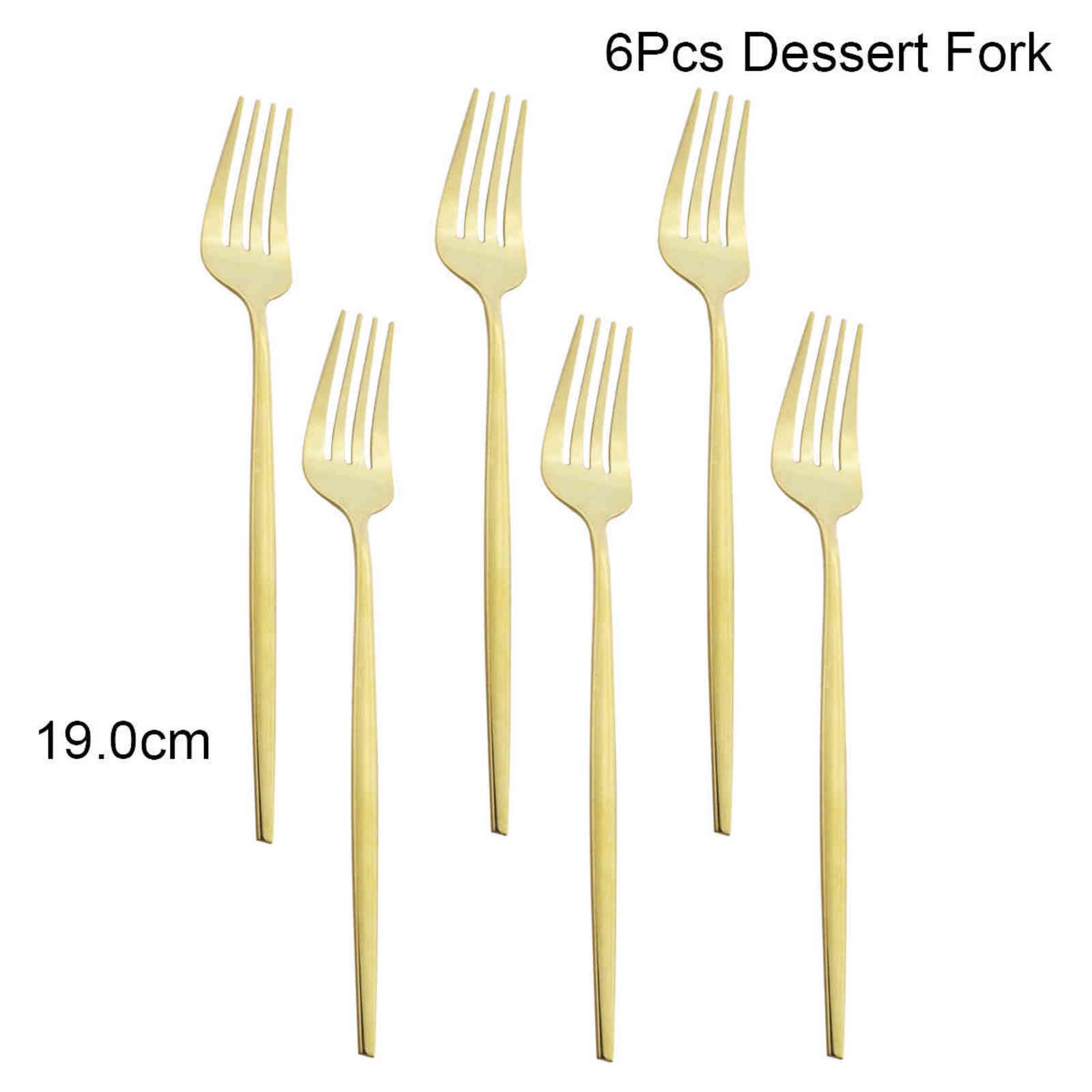 Gold Dessert Fork