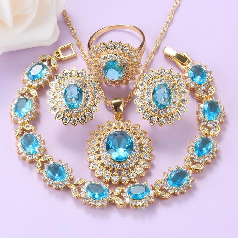 Sky Blue 4pcs 9