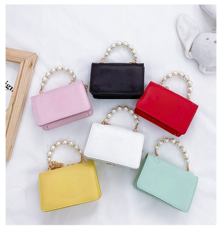 Luxury PU Mini Handbags For Kids Mini Tote Purse With Messenger