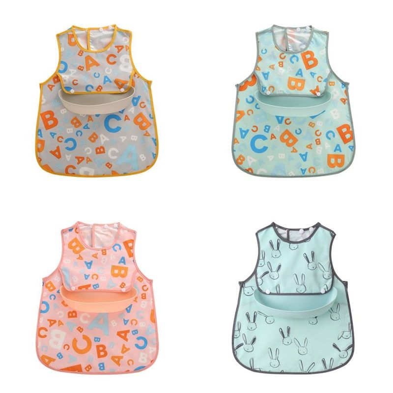 Acheter Pas Cher Bebe Mangeant Des Enfants A Manches Longues Tablier Bebe Bandana Bavoirs Mignon Dossier De Dessin Anime Impermeable Bebe Auto Nourrisson Bib Slabbertjes Bebe 7 Ans Du 4 7 Fr Dhgate