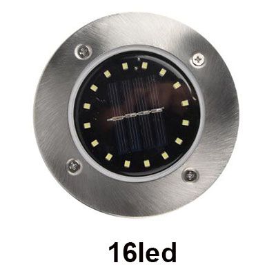 16leds الأبيض الدافئ