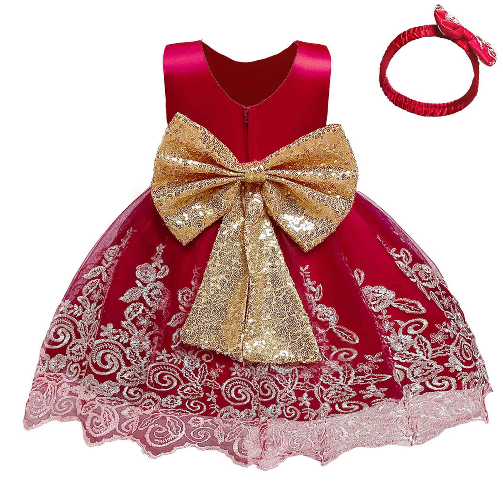 01 Gold Bow Red