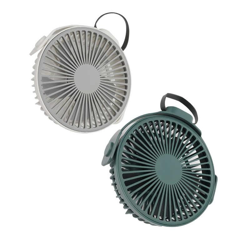 Aire acondicionado el hogar Ventilador 4 engranajes Multifuncional Descriptor de escritorio pequeño Rotativo