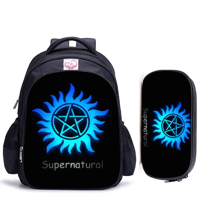 Acquistare Zaino 16 Pollici Supernatural Dean Sam Winchester Bambini Borse  Scolastiche Ortopediche Bambini Ragazzi Ragazzi Ragazze Mochila Infantil  Economico | Consegna Veloce E Qualità | It.Dhgate