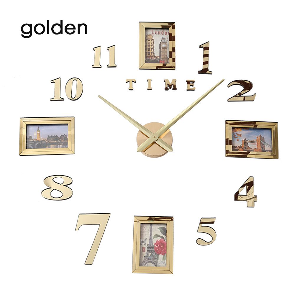 Настенные часы золотой-27 дюймов