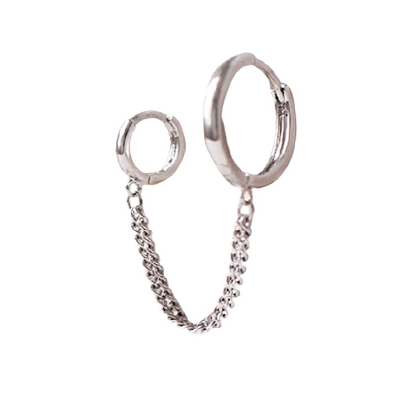 Siver Circle Earring