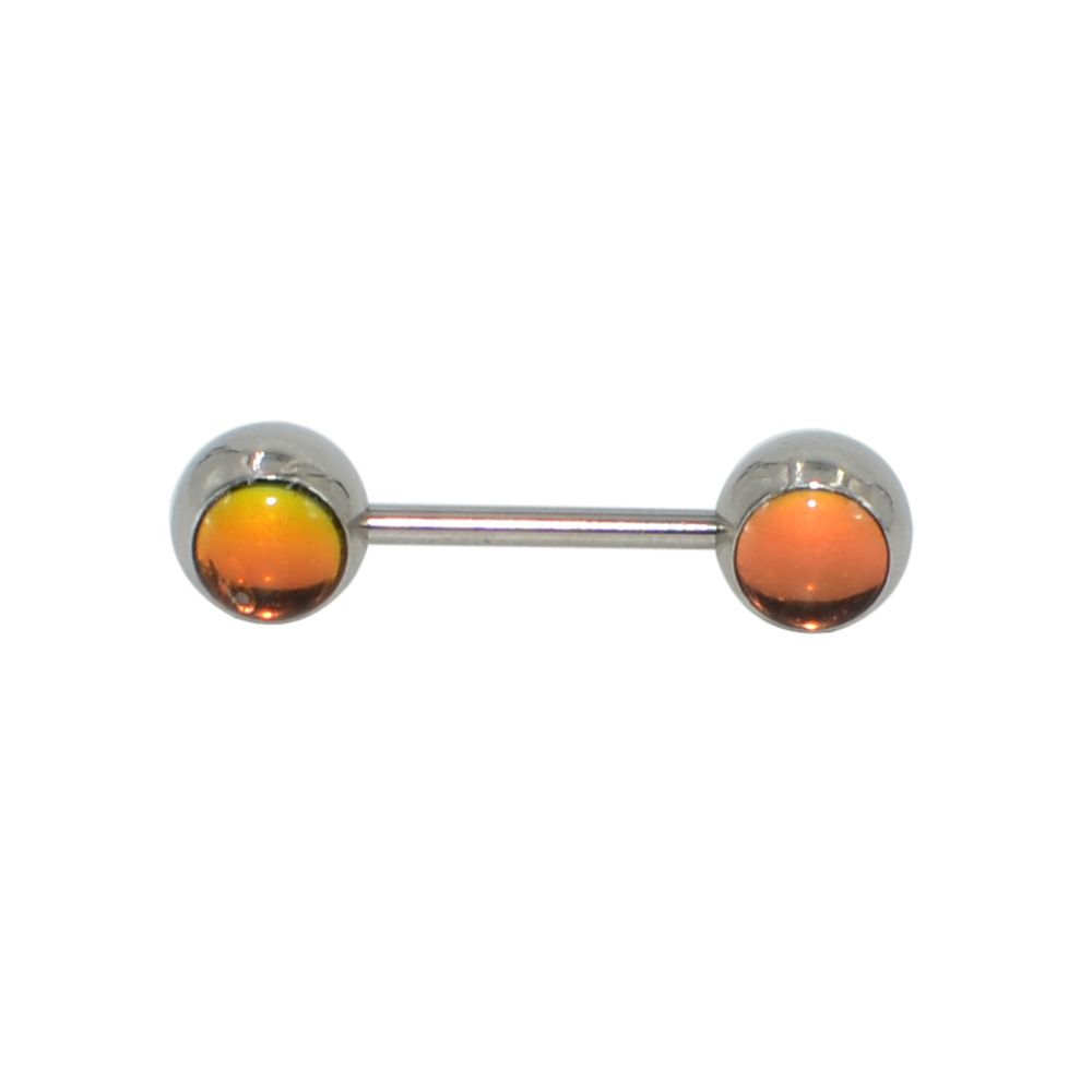 Brown Nipple Rings-1.6x14mm