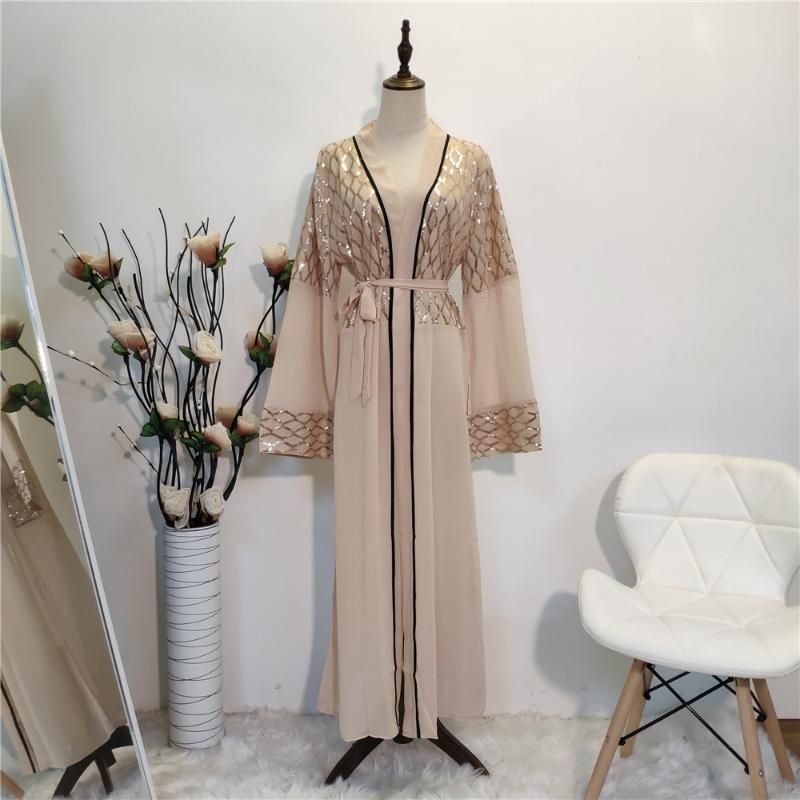 Apricot open abaya S