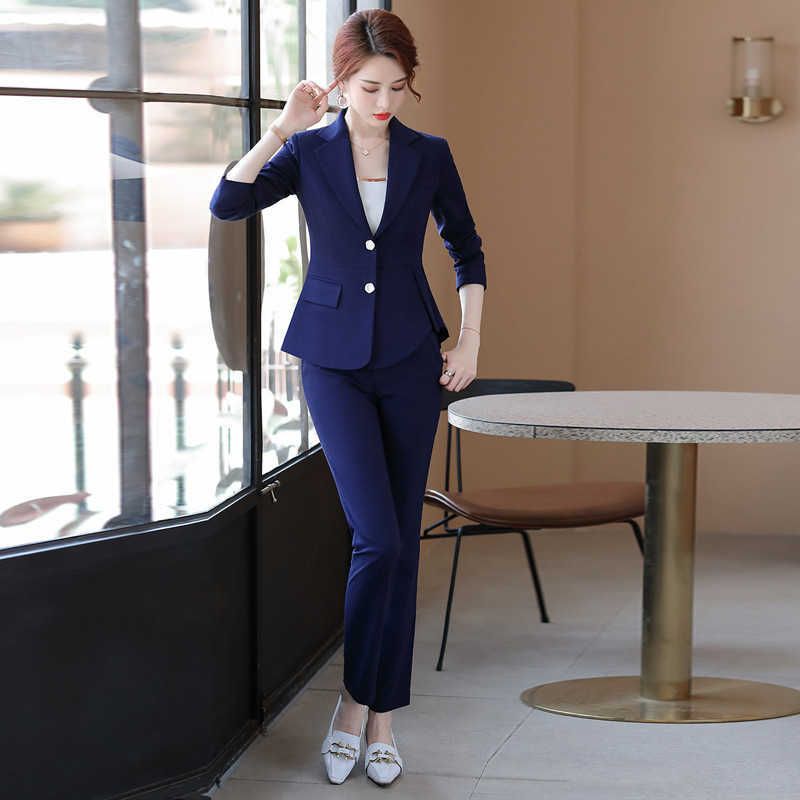 Navy Blue Coat Pant