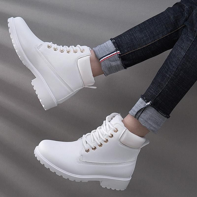 Acquistare Autunno Inverno Scarpe Ragazze Stivaletti Rosa Stivali Da Donna  In Pelle PU Economico | Consegna Veloce E Qualità | It.Dhgate