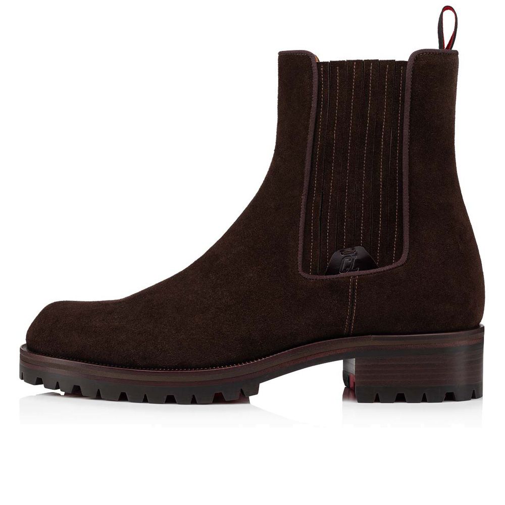 Luxury Red Bottom Ankle Boots Motok 