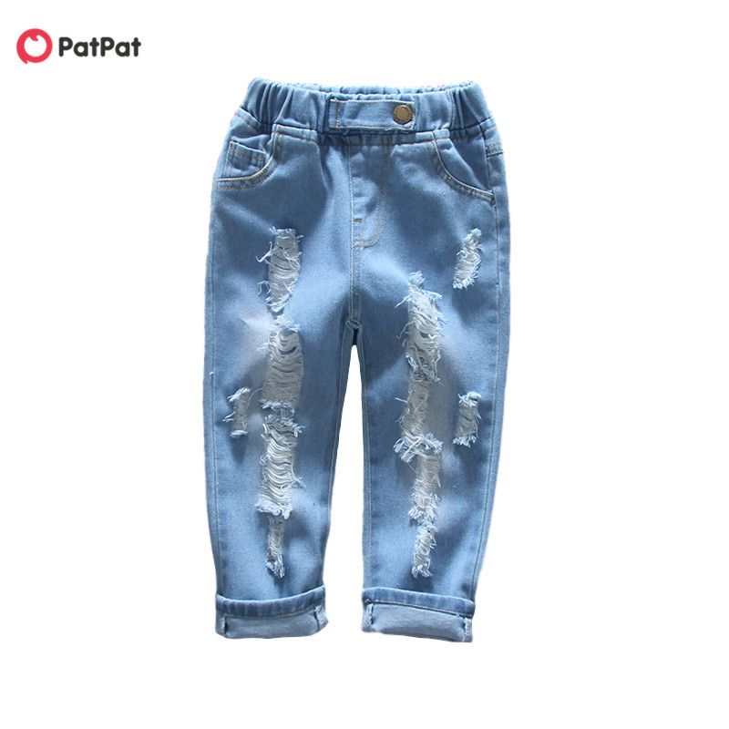 Acquistare Patpat Primavera E Estate Autunno Bambino / Bambino Moda  Strappato Jeans Bottoms Jeans Baby Boy E Girl Bambini Vestiti 210517  Economico | Consegna Veloce E Qualità | It.Dhgate
