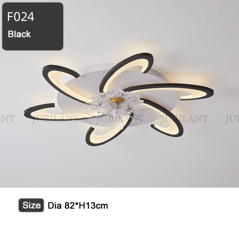 F024 Black Tri-Colors Dimmable 85-265V