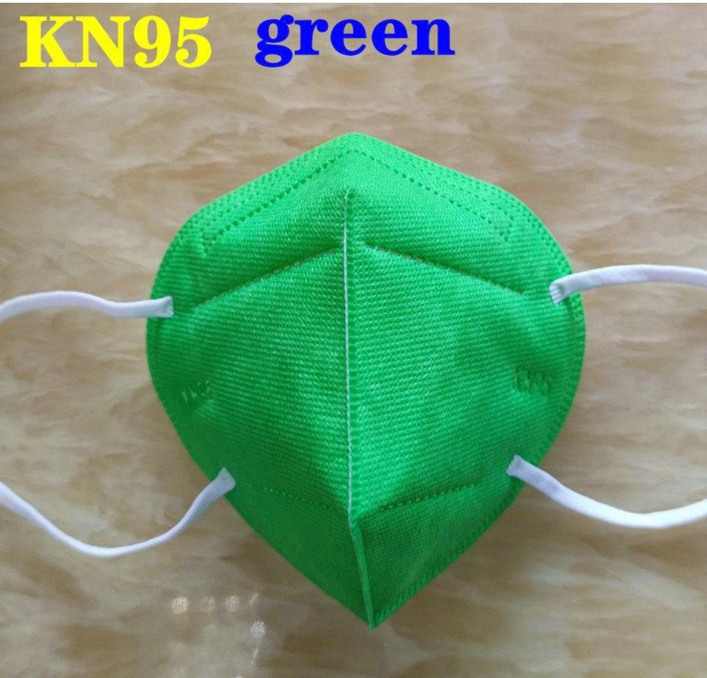 성인 녹색 KN95.