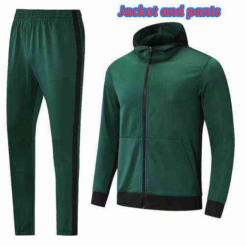 pantaloni della giacca verde