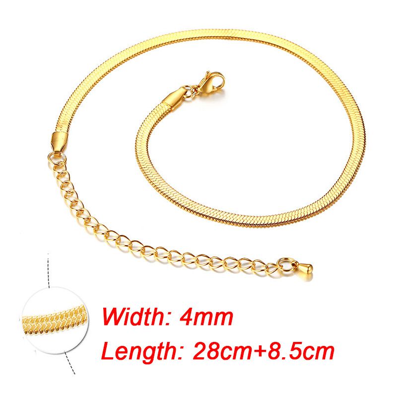 Gold 4mm 28cm