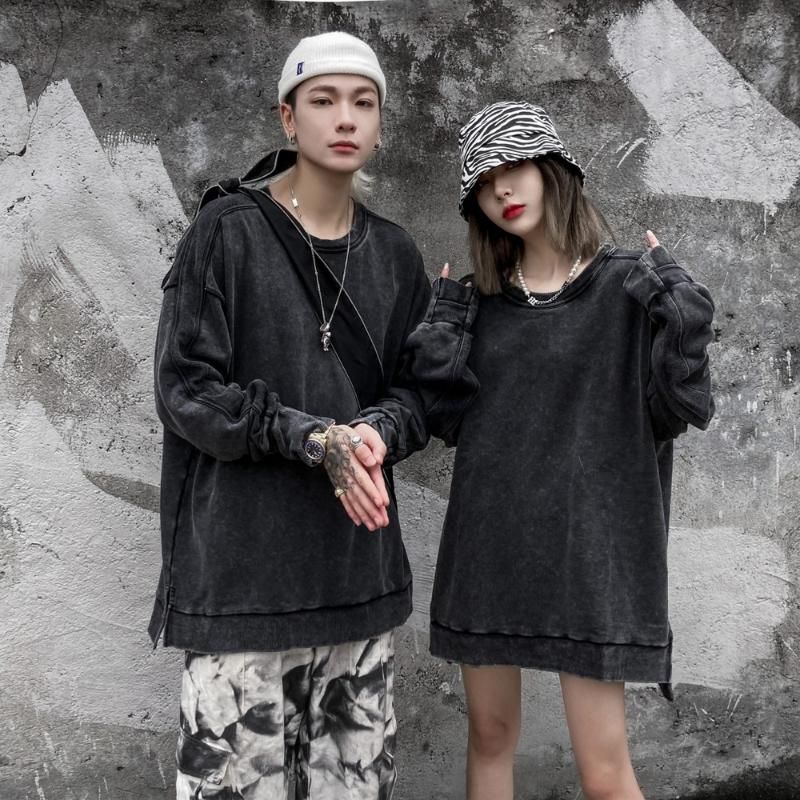 Compra Camisetas Para Hombres Hip Hop Dark Streetwear Hombres Ropa Color  Sólido Manga Larga Gótico Vintage T Shirts Gótico Algodón Harajuku Gráfico  Barato | Entrega Rápida Y Calidad | Es.Dhgate