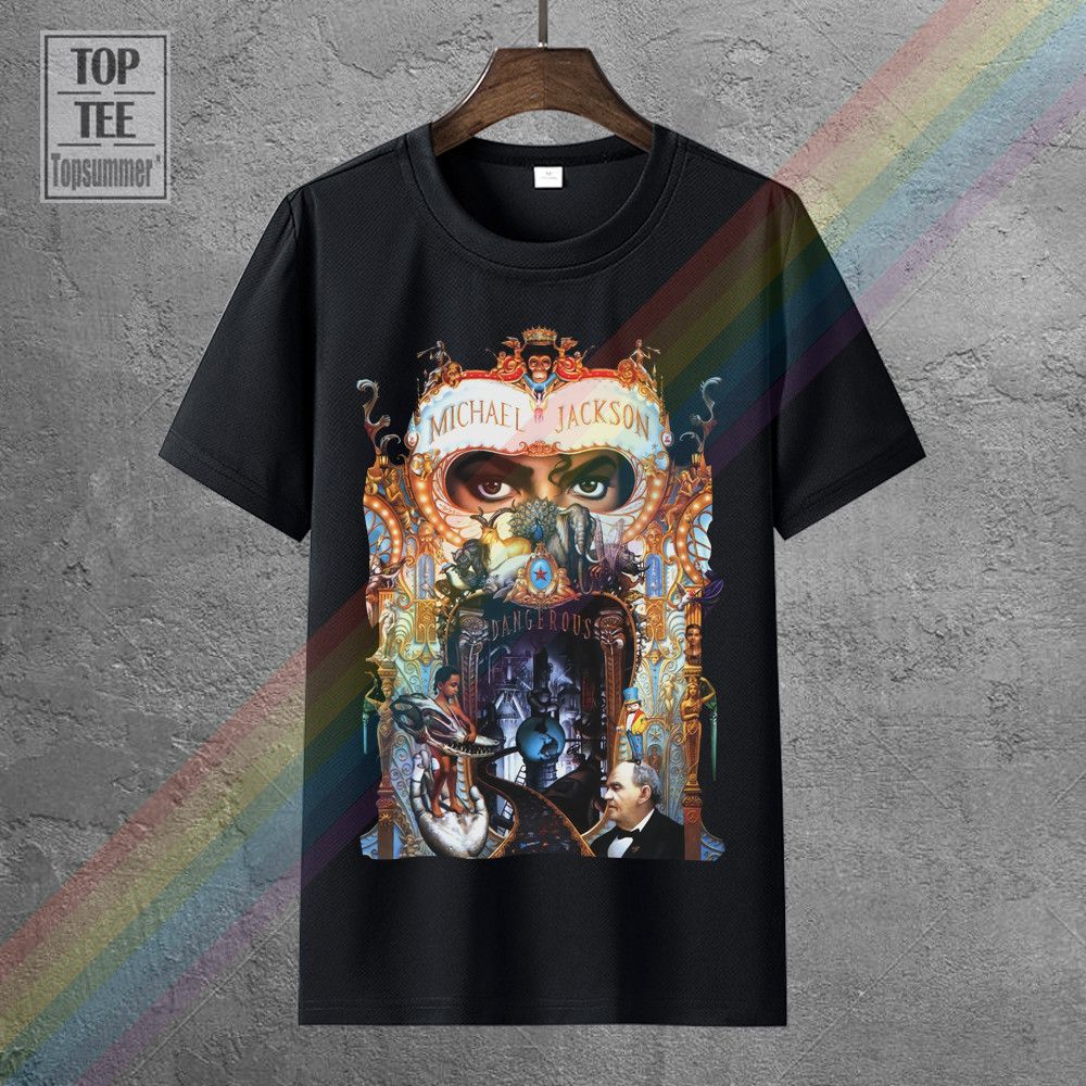 camiseta michael jackson dangerous