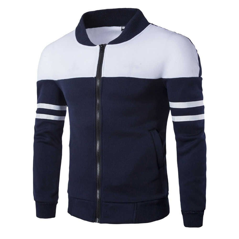 blauer Pullover