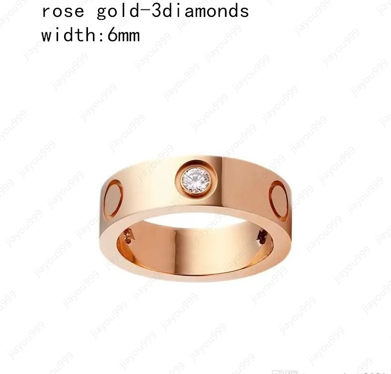 Rose Gold Diamonds (6 mm)