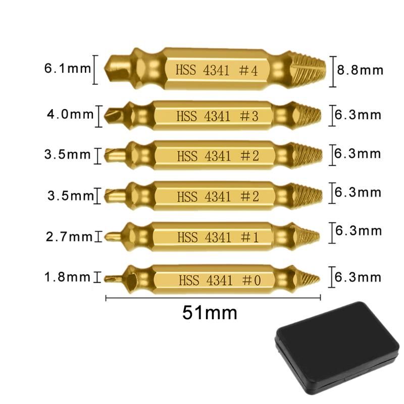 Chine 6 pcs or avec boîte