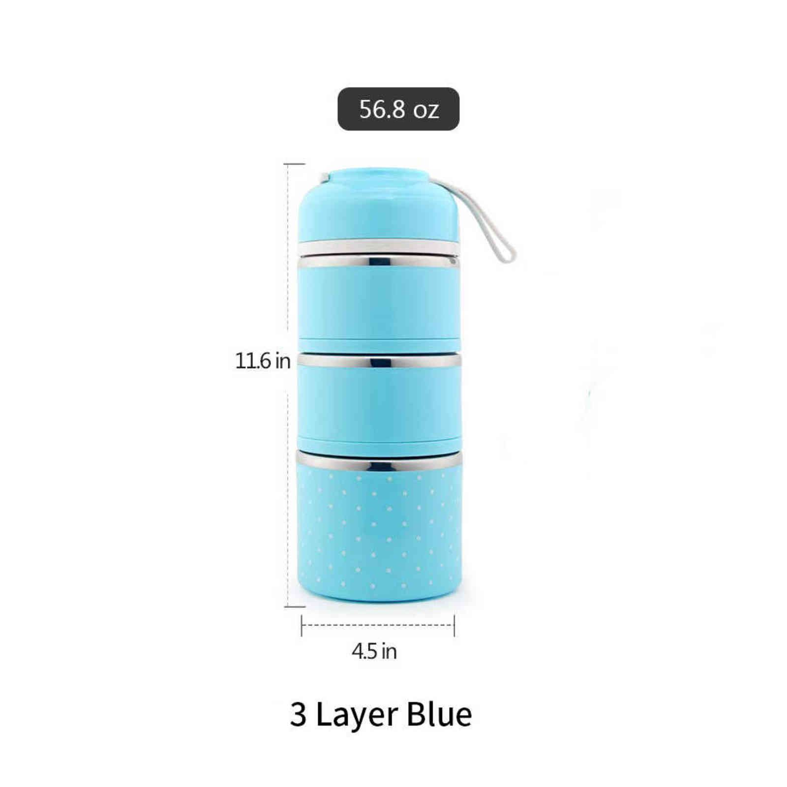 Blue 3 Layer No Bag