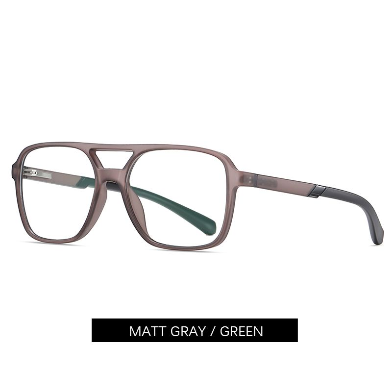 Matt grå grön