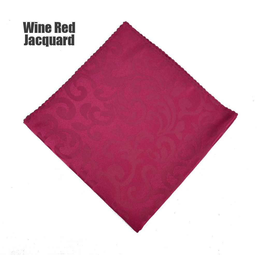 Wine Red Jacquard