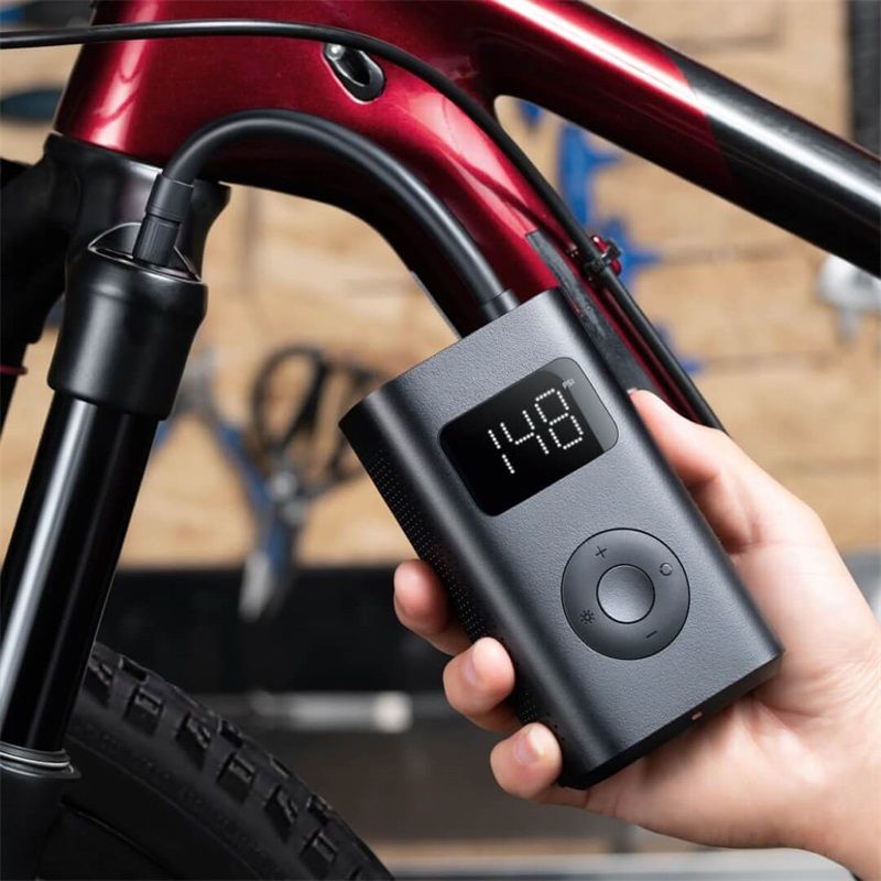 Visualizzatore digitale della pompa del gonfiatore elettrico rilevazione di pressione della gomma di Digital portatile intelligente per calcio dellautomobile del motociclo della bici di Xiaomi Mijia