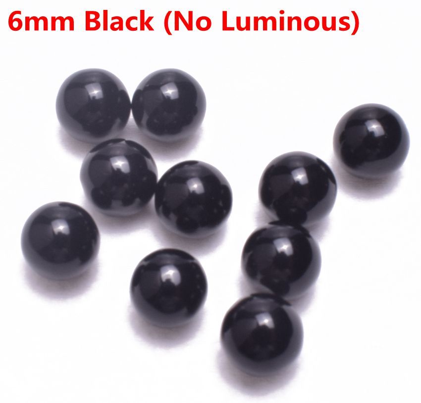 6mm Black (No Luminous)