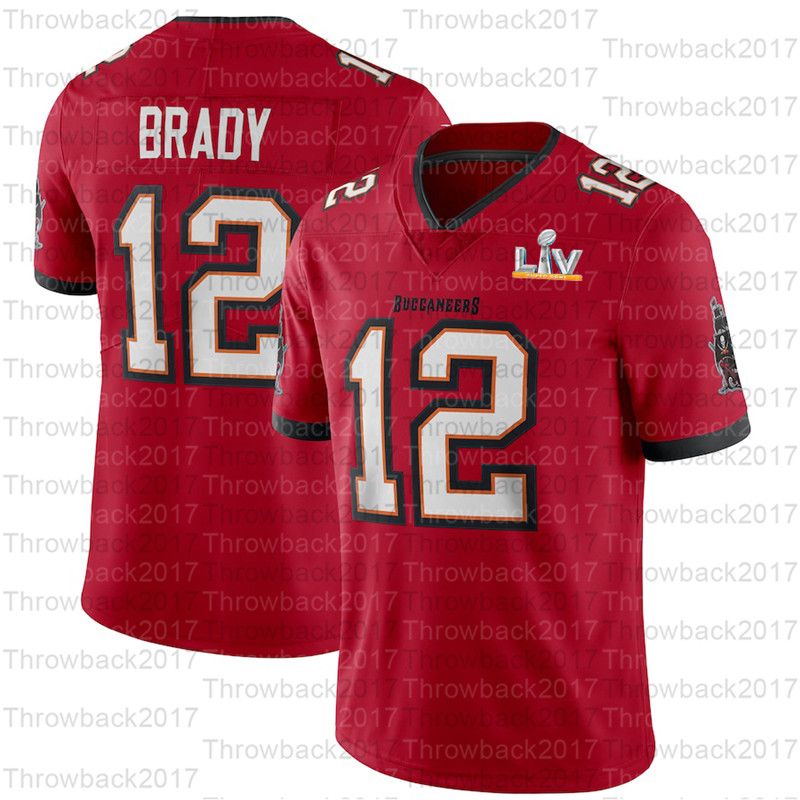 12 Tom Brady / Red