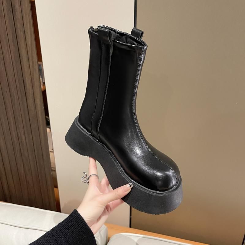 comfortable platform boots